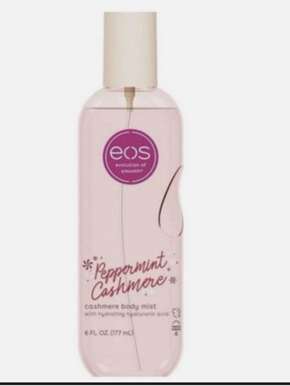 eos Peppermint Cashmere Body Mist with hydrating hyaluronic acid - Picture 2 of 4